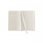 Cuadernos de bolsillo de páginas con rayas color blanco 2