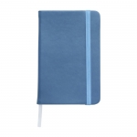Cuadernos de bolsillo de páginas con rayas color azul claro 8