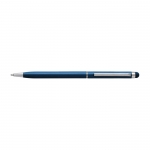 Bolígrafo delgado con puntero táctil color azul 9