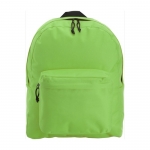 Mochilas personalizables con bolsillo exterior color verde claro 8
