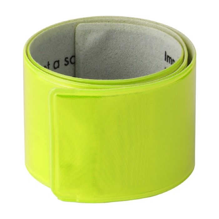Pulsera con suave forro interior color amarillo