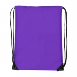 Mochila saco personalizada clásica color violeta 11