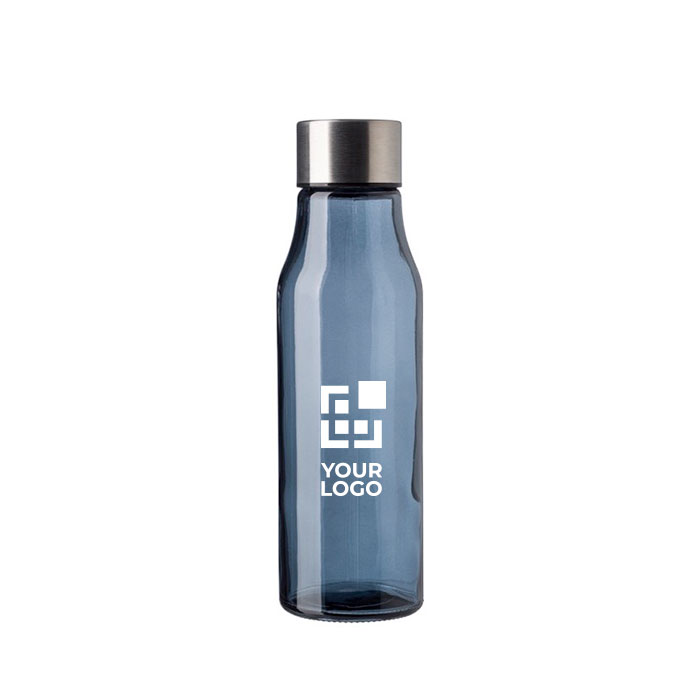 Botella de vidrio personalizadas de color 500ml Crystal Iceberg vista de impresión