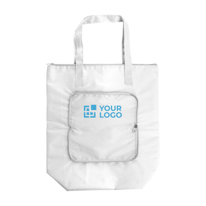 Bolsa nevera personalizada barata de poliéster 210T Fresh vista de impresión