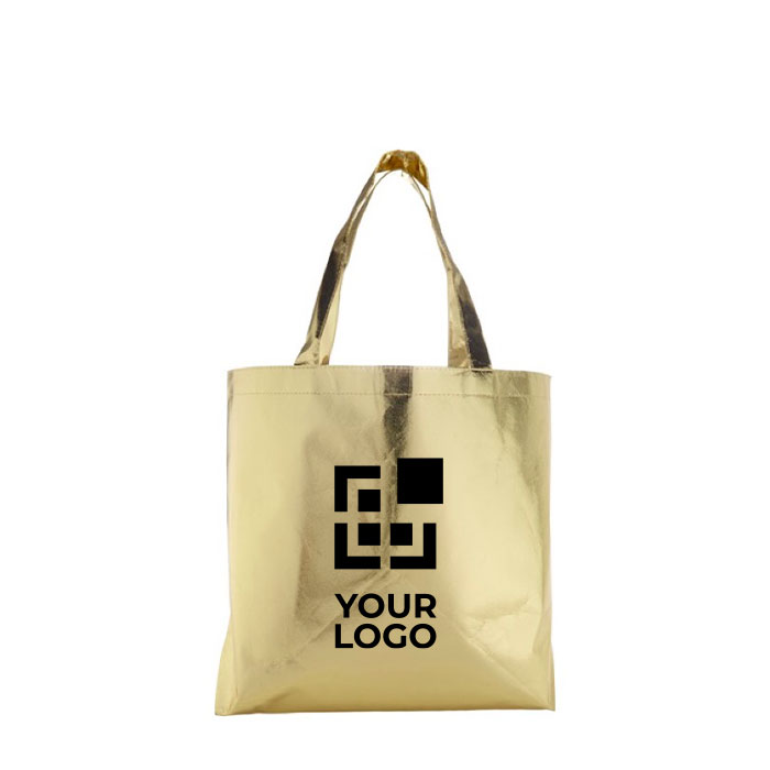 Bolsa promocional non-woven con acabado brillante 90 g/m2 Brilliant vista de impresión