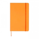 cuadernos personalizados a5 páginas con rayas color naranja 4