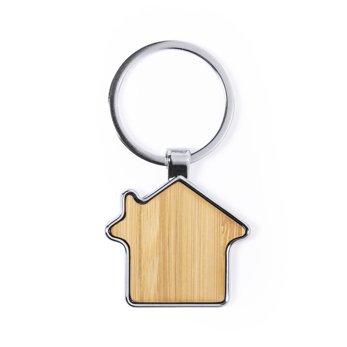Llavero merchandising con forma de casa