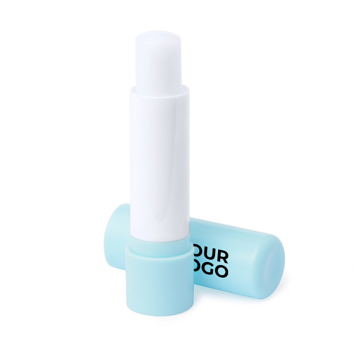 Bálsamo labial vegano sabor vainilla y FPS10 en estuche ABS reciclado vista principal