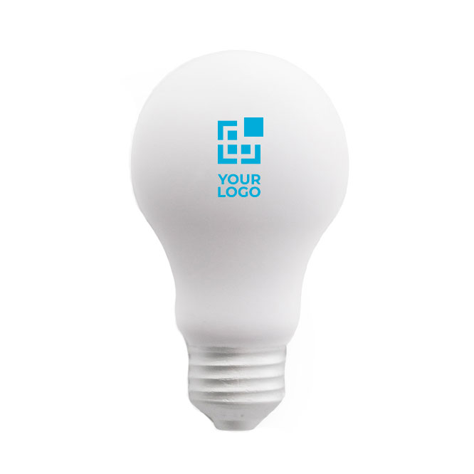 Regalo antiestrés para publicidad con forma de bombilla ZenBulb vista principal
