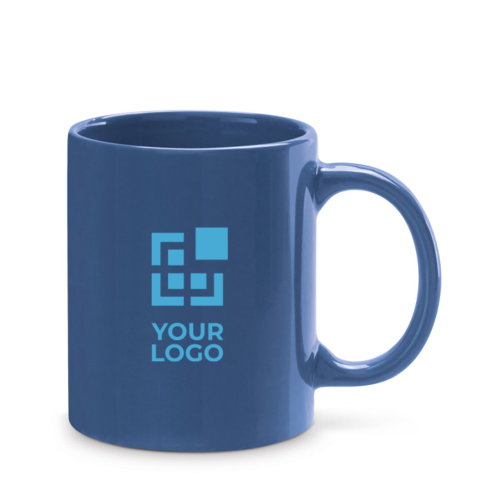 Tazas personalizadas en color de cerámica de 350ml Basic Colorful vista principal