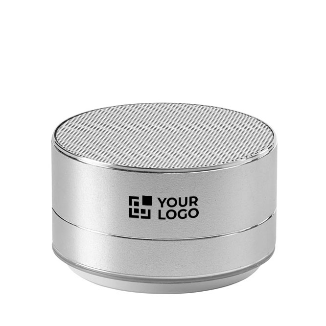 Elegante altavoz bluetooth para publicidad de aluminio AluSound vista principal