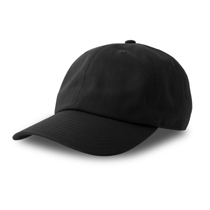 Gorras para merchandising corporativo de algodón peinado Uptown color negro vista 11