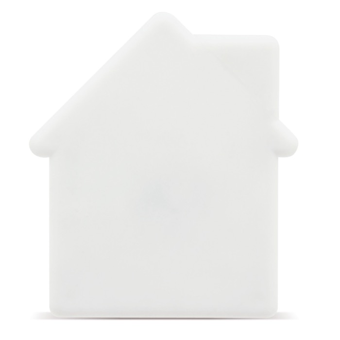 Caramelos de publicidad y sabor menta en forma de casa MintHouse color blanco