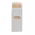 6 lápices de colores en caja de cartón para niños Essential color multicolor