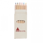 6 lápices de colores en caja de cartón para niños Essential color multicolor vista principal