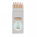 6 lápices de colores en caja de cartón para niños Essential color multicolor tercera vista principal