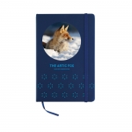 Libretas personalizadas baratas en color vivo A5 hojas lisas Sketch color azul segunda vista principal