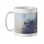 Taza de cerámica personalizada blanca especial para sublimación 300ml color blanco tercera vista