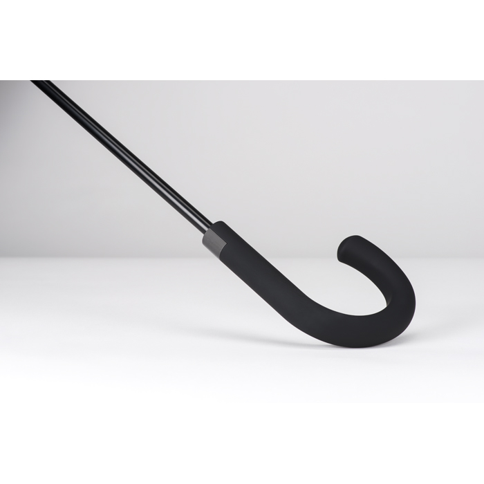 Paraguas resistente al viento con apertura automática Ø102 Twister color gris tercera vista