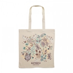 Bolsas baratas personalizadas de algodón de 140 g/m2 Eco Plus color beige segunda vista principal