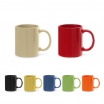Tazas personalizadas en color de cerámica de 350ml Basic Colorful varios colores