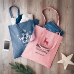 Bolsa de algodón personalizada reciclada 12