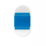 Goma con sacapuntas para personalizar con tu logotipo Duo color azul segunda vista