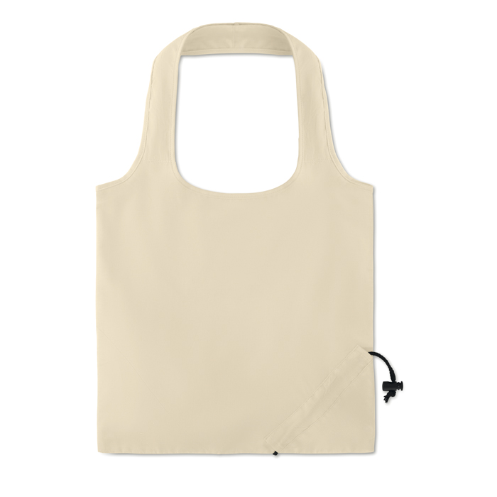 Bolsa plegable personalizada de algodón 105 g/m2 Strawberry Cotton color beige Bolsa plegable personalizada de algodón 105 g/m2 Strawberry Cotton color beige