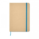 Libreta A5 personalizada papel reciclado color azul 4