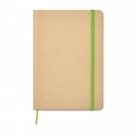 Libreta A5 personalizada papel reciclado color verde lima 5
