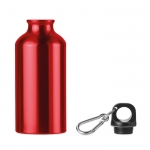 Botella Aluminio Cruiser 400ml color Rojo primera vista