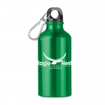 Botella Aluminio Cruiser 400ml color Verde vista principal