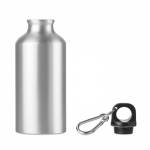 Botella Aluminio Cruiser 400ml color Plateado Mate primera vista