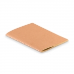 Libretas de papel reciclado A6 color beige 1