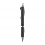 Bolígrafo ecológico carcasa paja de trigo color negro 6