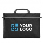 Bolsa portadocumentos personalizada barata de poliéster 600D Basic vista principal