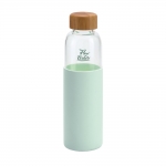 Botella de cristal con funda de silicona 7