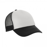 Gorra promocional estilo trucker para impresión a todo color MidTown color negro