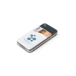 Tarjeteros personalizados de silicona con cinta adhesiva SilconCase imagen con logo