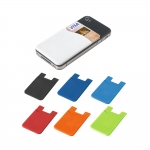 Tarjeteros personalizados de silicona con cinta adhesiva SilconCase varios colores