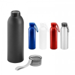Botella de aluminio antifugas con asa de silicona 660ml Alu Cool varios colores
