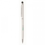 Bolígrafo Antibacterial Vip Thin | Tinta azul color Blanco vista principal
