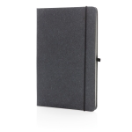 Libreta Recycled Leather | A5 | Rayas color gris oscuro