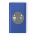 Cargador inalámbrico y powerbank de 4.000 mAh Powercard Chargepad color azul