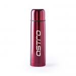 Termos de merchandising de acero con tapón tipo taza 500ml Basic XL color rojo primera vista