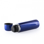 Termos de merchandising de acero con tapón tipo taza 500ml Basic XL color azul tercera vista
