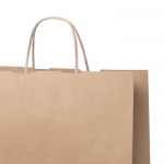 Bolsas kraft personalizadas grandes color natural 115 g/m2 Craft large color natural segunda vista