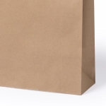 Bolsas kraft personalizadas grandes color natural 115 g/m2 Craft large color natural tercera vista