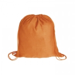 Mochila personalizada algodón 100 g/m2 color naranja 2