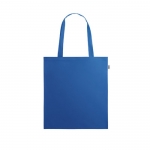 Bolsa reciclada con asas largas para la compra de RPET Convert color azul